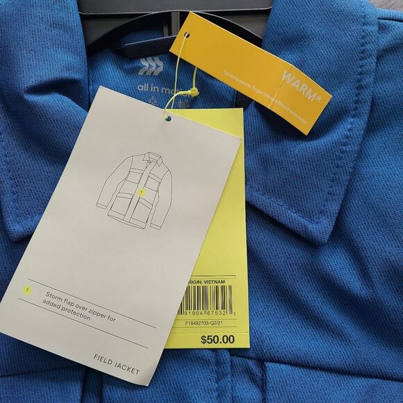 Men's All in Motion Field Coat - Blue - Picture 7 of 7